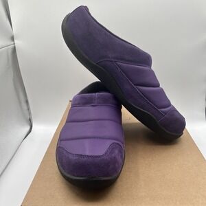 NEW Kuru Women's Draft Slip On Shoes,Quilted,Purple Punch, Black,SZ: 12 M,(NIB)